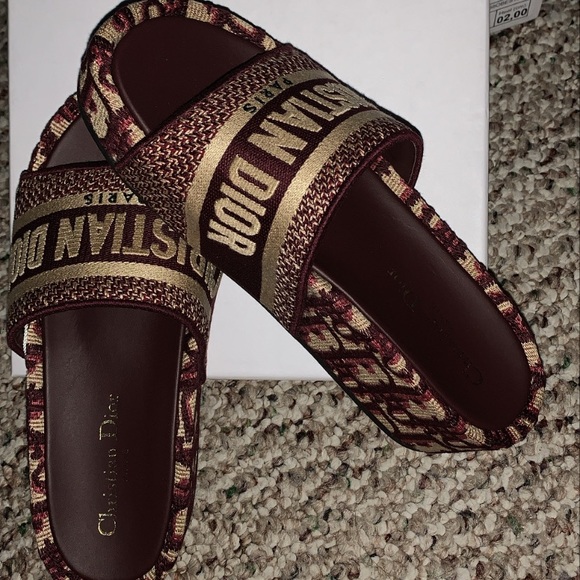 Dior | Shoes | Christian Dior Dway Platform Sandal | Poshmark